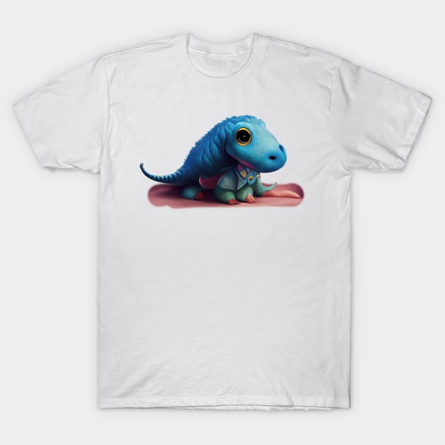 Bubbablob Dinosaur T-Shirt by Pugosaurus